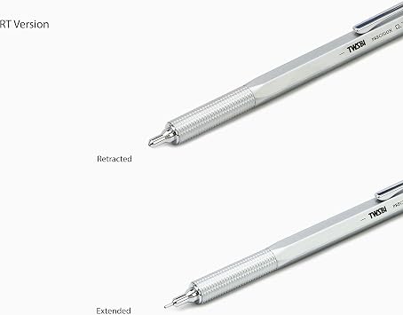 TWSBI Precision Mechanical Pencil Silver 0.7mm Retractable Tip