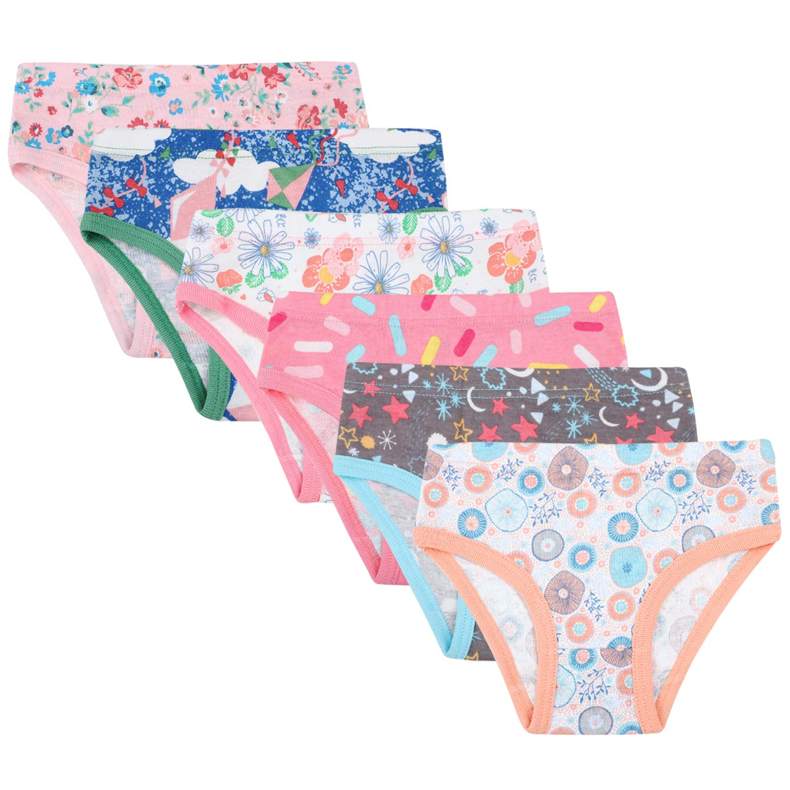 MooMoo Baby Boys Girls Underwear Boxer Briefs Soft Cotton Brief Comfy and Breathable Kids Panties