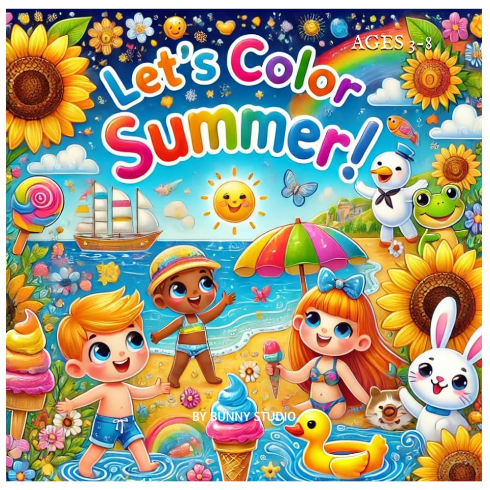 Let's Color Summer (Let’s Color the Year: A Seasonal Adventure)