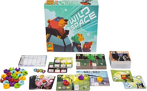 Miniatura 3 de Juego de cartas Wild Space explora una nueva galaxia de tesoros y aventuras. Juego de estrategia de exploración espacial para niños y adultos, a
