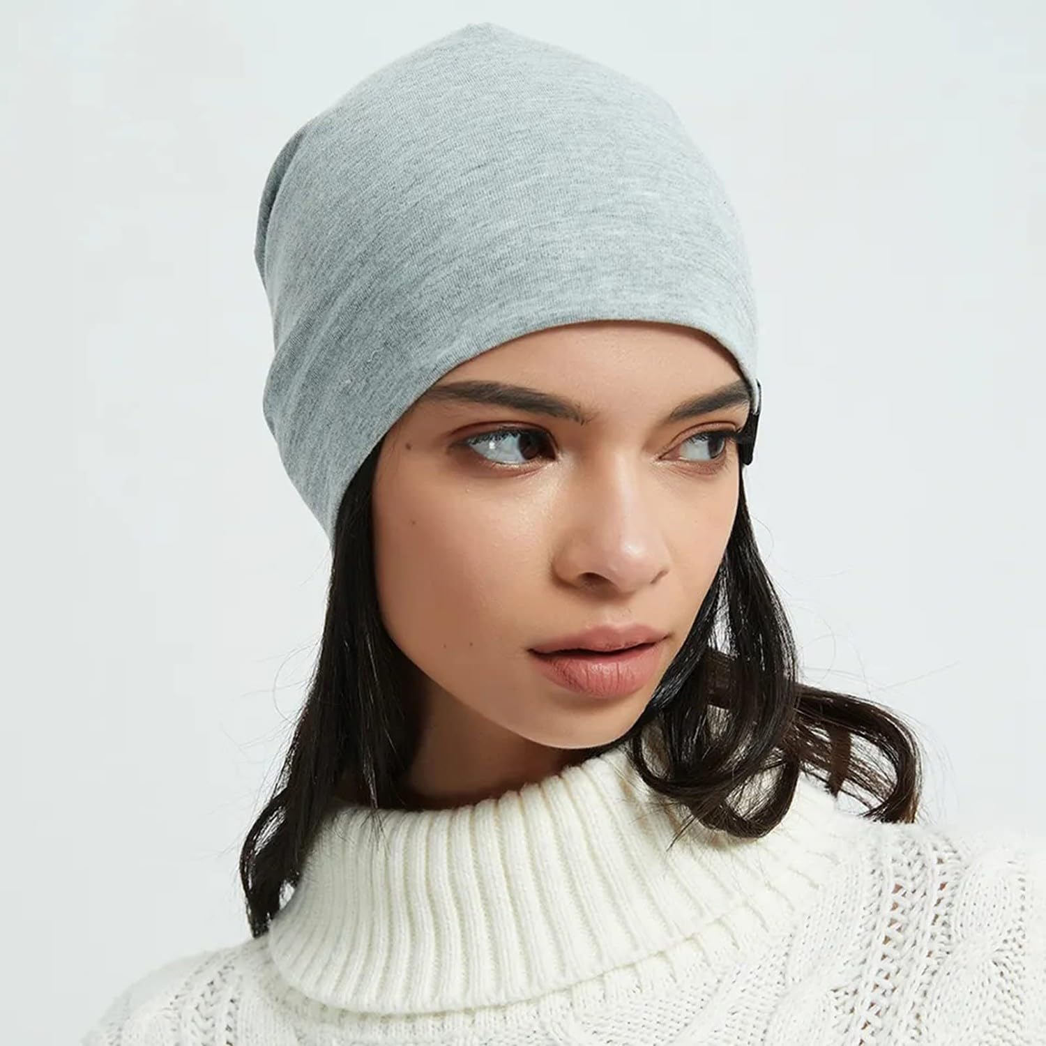 Gorra Antiradiación Gorro Faraday con Protección contra Campos Electromagnéticos Y Radiación 5G, Blindaje RFID De Ondas Electromagnéticas De Fibra Plateada para Mujer Y Hombre
