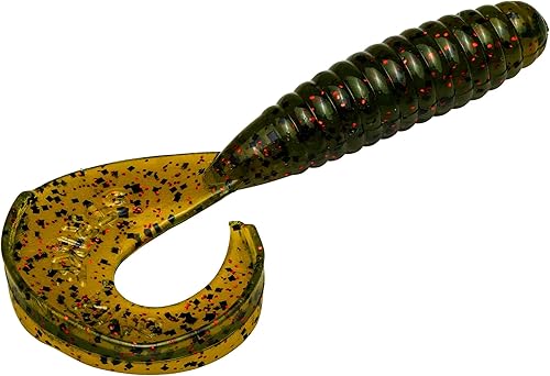 Strike King RGGRUB4-18 Rage Grub 4", Watermelon Red