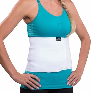 DonJoy Advantage Abdominal Support for Strain, Weakness & Post-Surgery - Lightweight Support with Three-Panel Design for Wellness and Fitness Users, Small/Medium