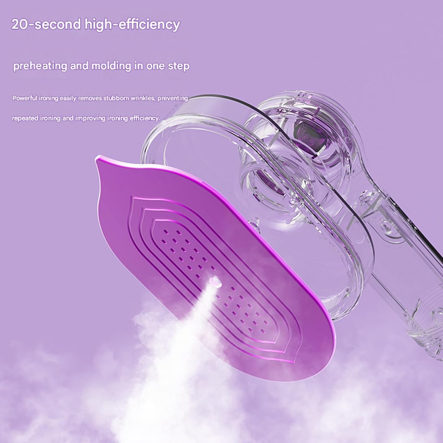 Garment Steamer Rotating Construction Strong Pressure Efficient Suitable for Silk Cotton Blended Fabrics Fast Heating Steamer