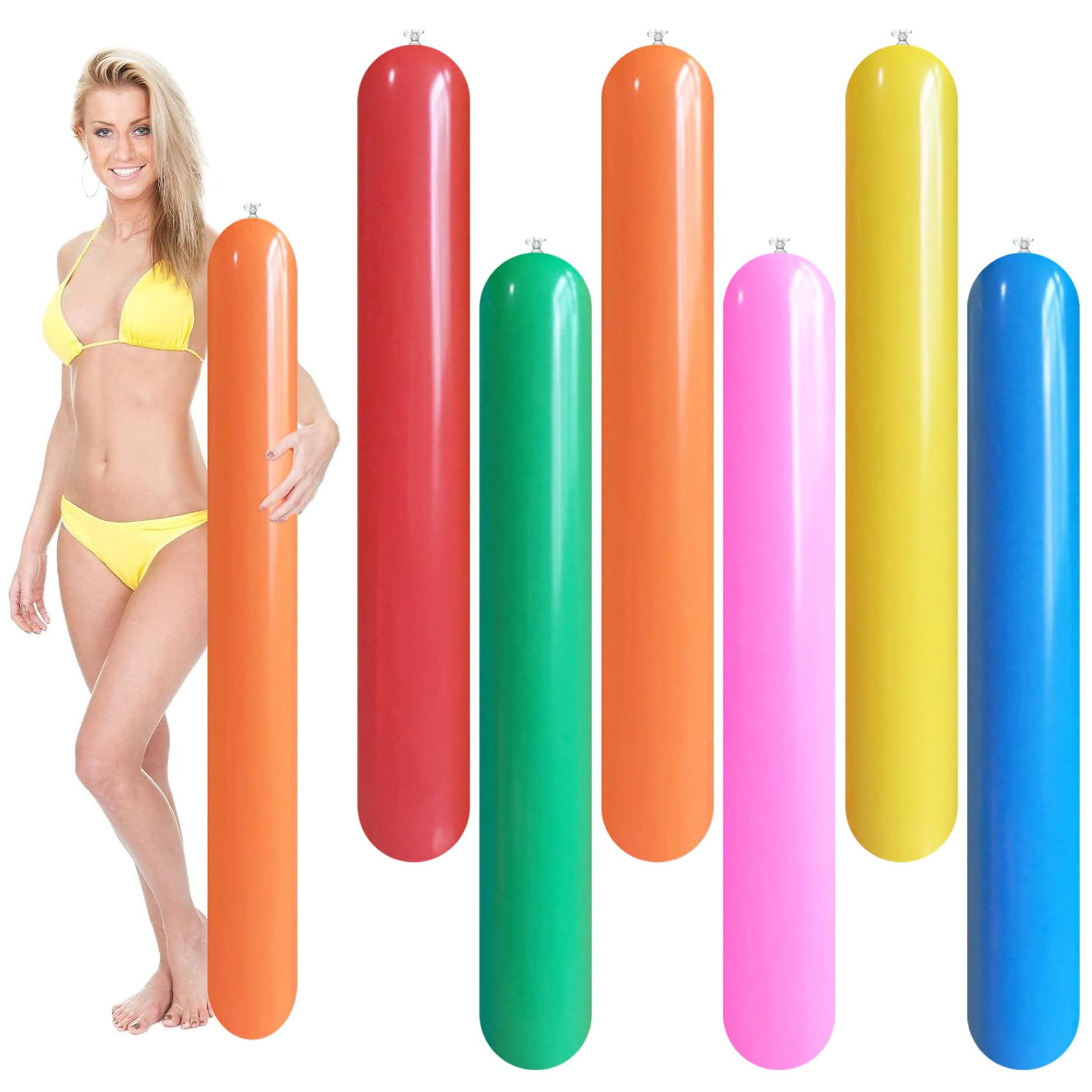 Noodle Piscina Gonfiabile Piscina Noodle 6pcs Piscina Galleggiante Pvc Brow Up Noodles Da Nuoto Piscina Di Grandi Dimensioni Piscina Galleggiante Galleggiante Acqua Giocattolo Per Adulti Piscine