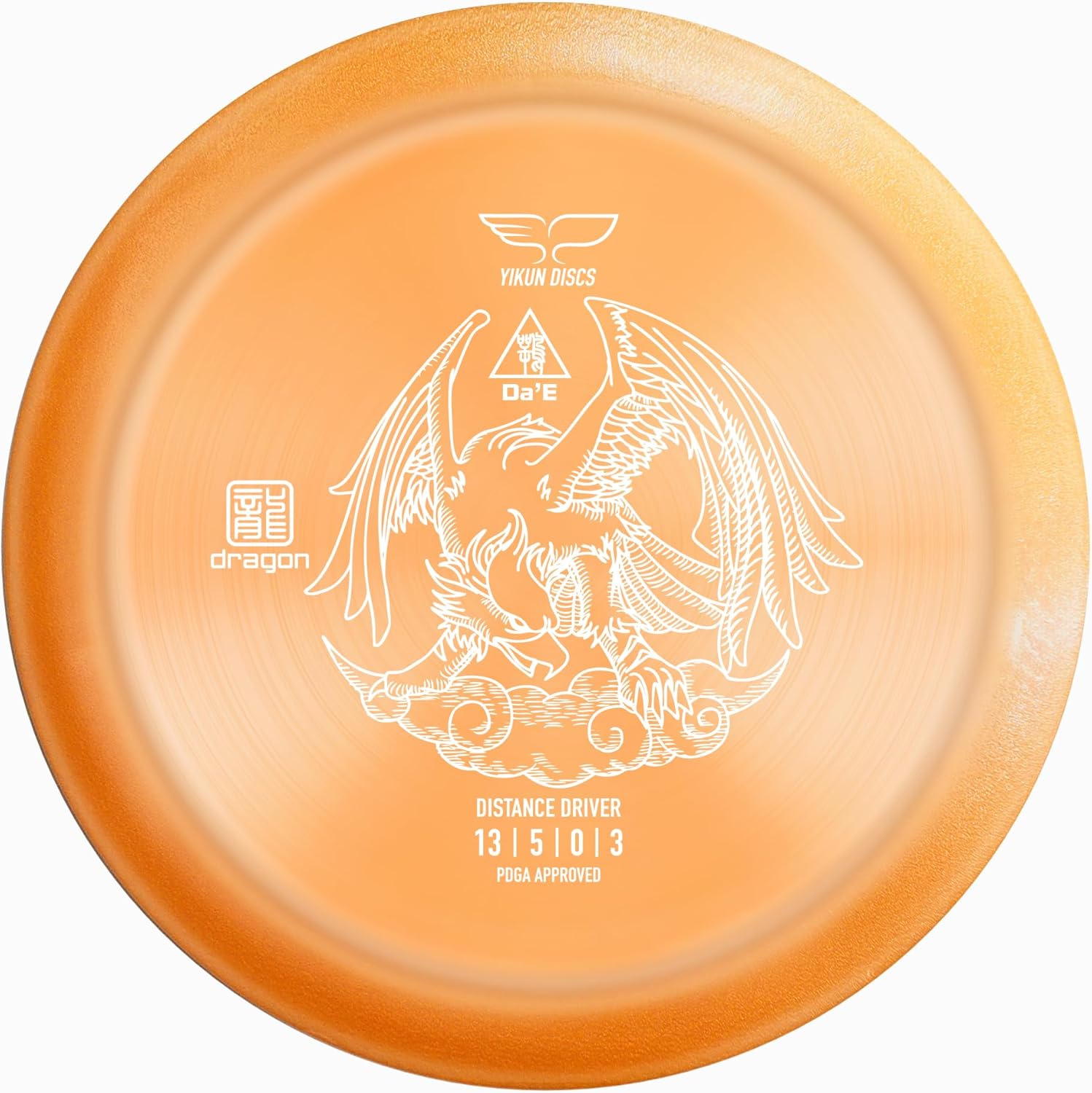 Yikun Disc Golf Driver | Professional PDGA Approved Discs Golf | Phoenix Star Distance Driver | 170-175g | Fairway Golf Disc Perfect for Outdoor Games and Competition