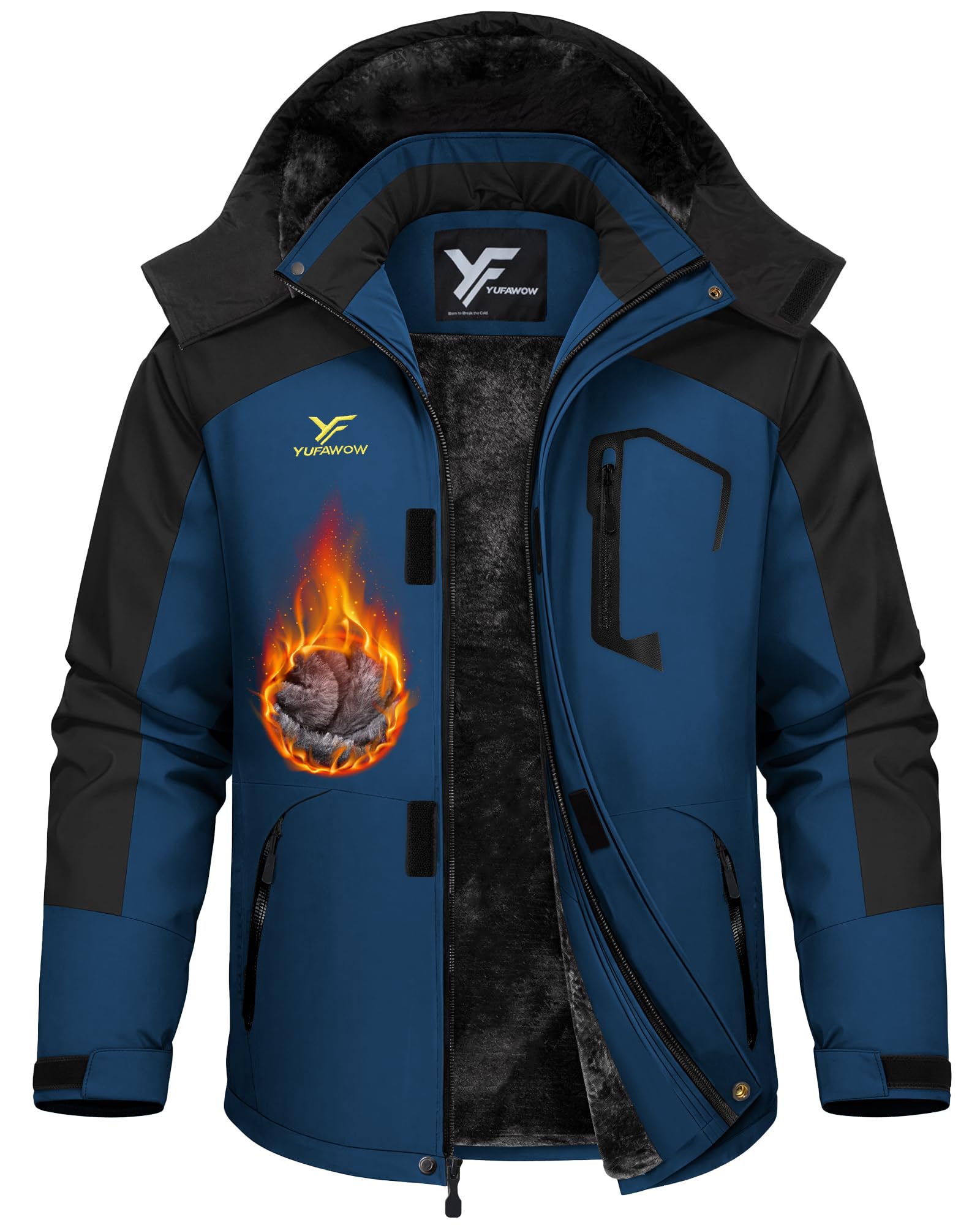 Yufawow Men's Ski Jacket