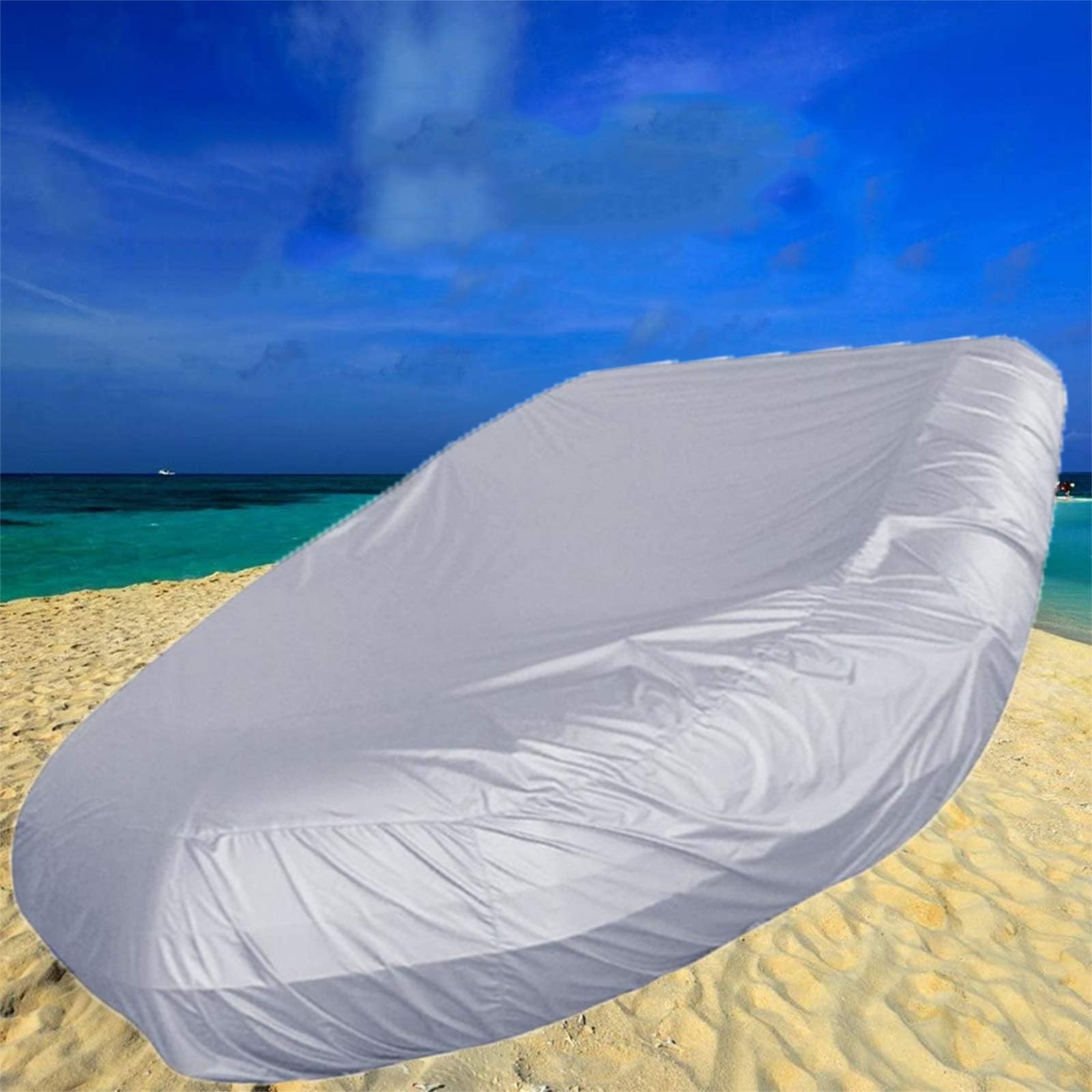Cubierta de Polvo Impermeable Kayak Barco Cubierta-Almacenamiento Protector,Durable y Fuerte