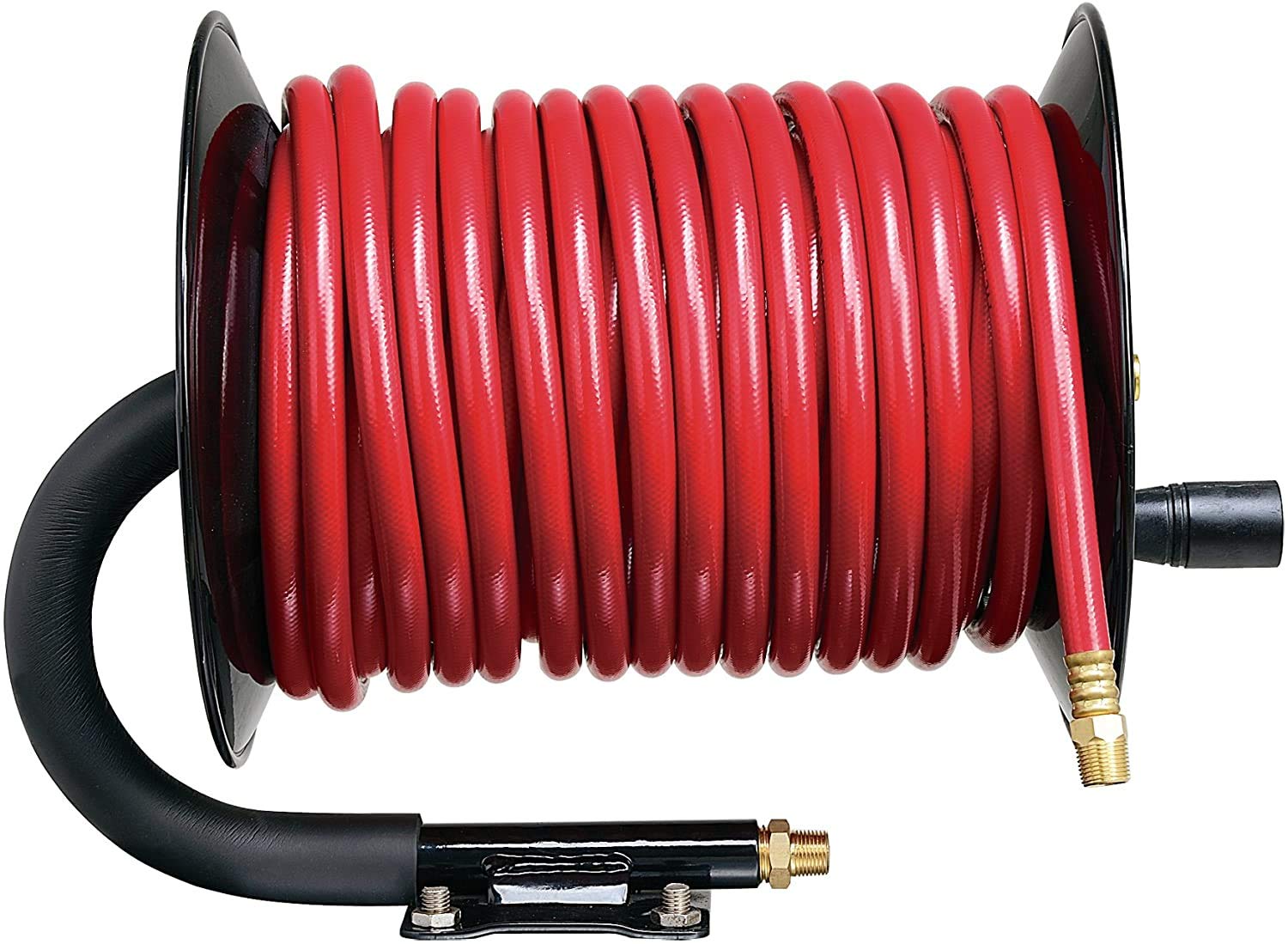 SuperHandy Carrete de Manguera de Manivela para 9.5mmx30M Sin Manguera