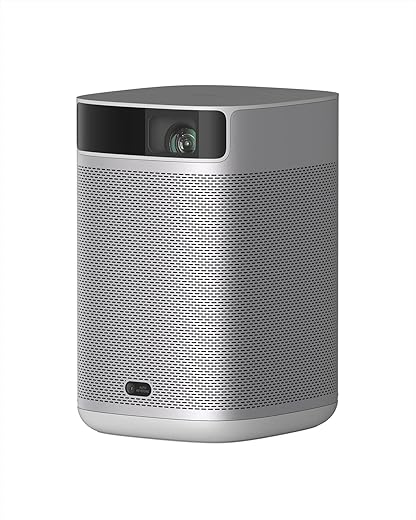 XGIMI MoGo 2 Portable Projector, Mini Projector with WiFi and Bluetooth, 400 ISO Lumens Movie Projector, Android TV 11.0, 2X8W Speakers, Auto…