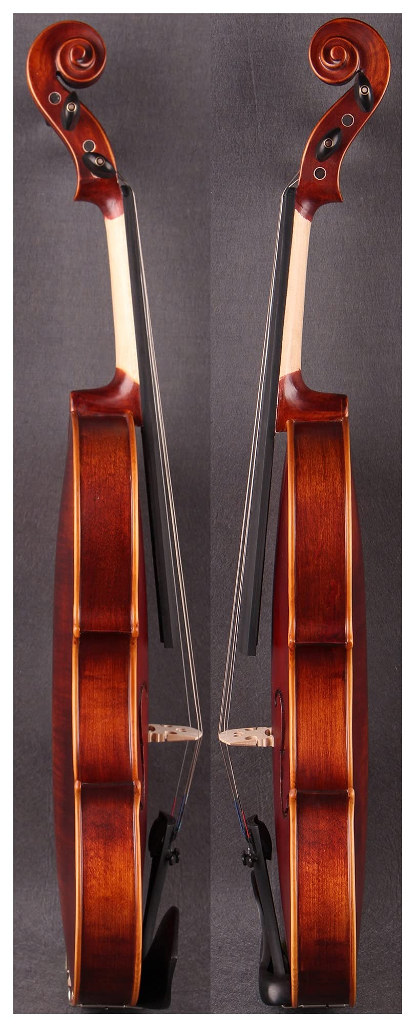 3/4, 1/4, 1/2, 1/8, 4/4 Antiguo Flame Flame Flame Matte Matte Hecho A Mano Violín violín para niños (Color : 3/4)