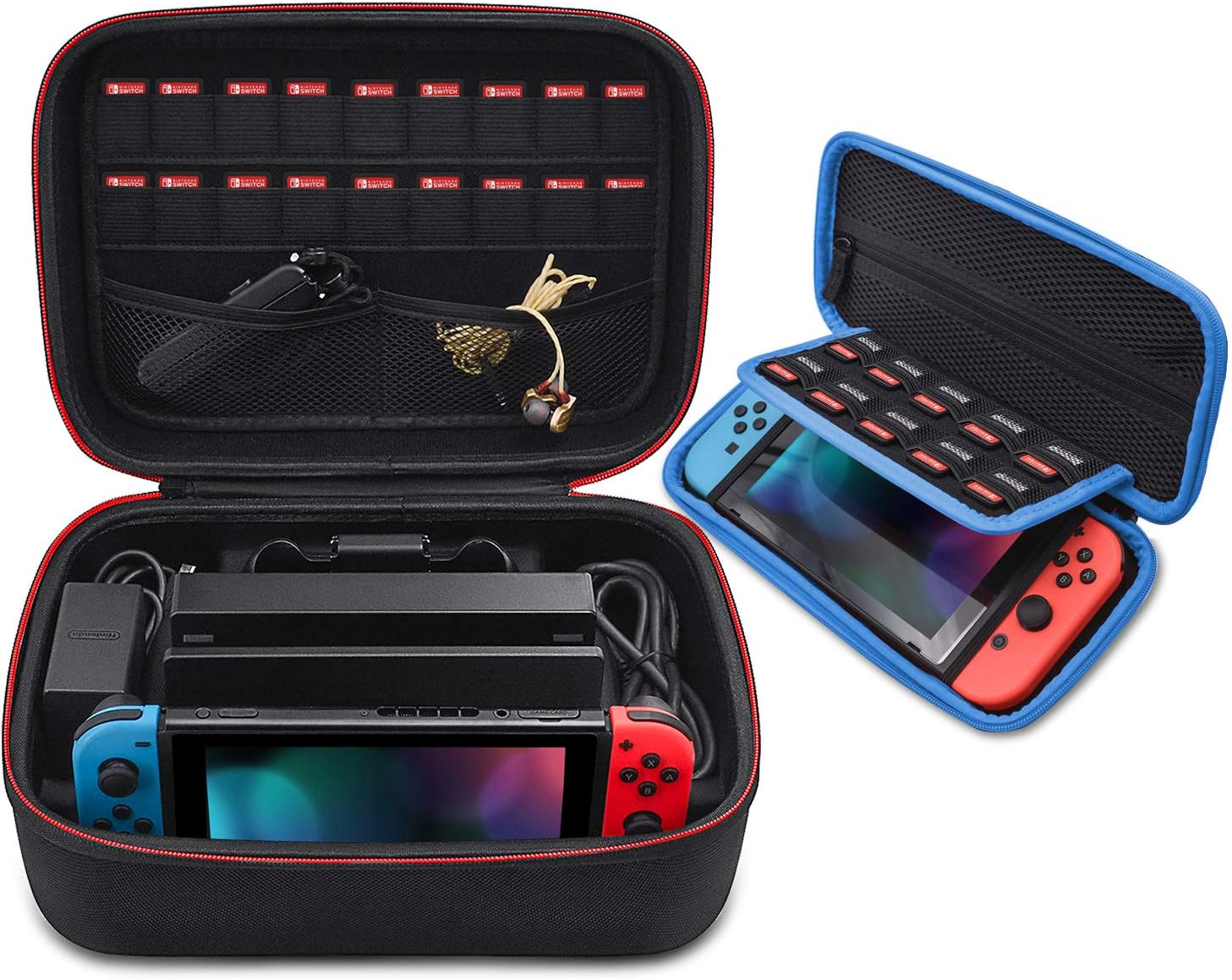 Amazon.co.jp Nintendo Switch ケース ニンテンドースイッチの保護ケース VORI 収容力が大きい 防水 防塵 耐