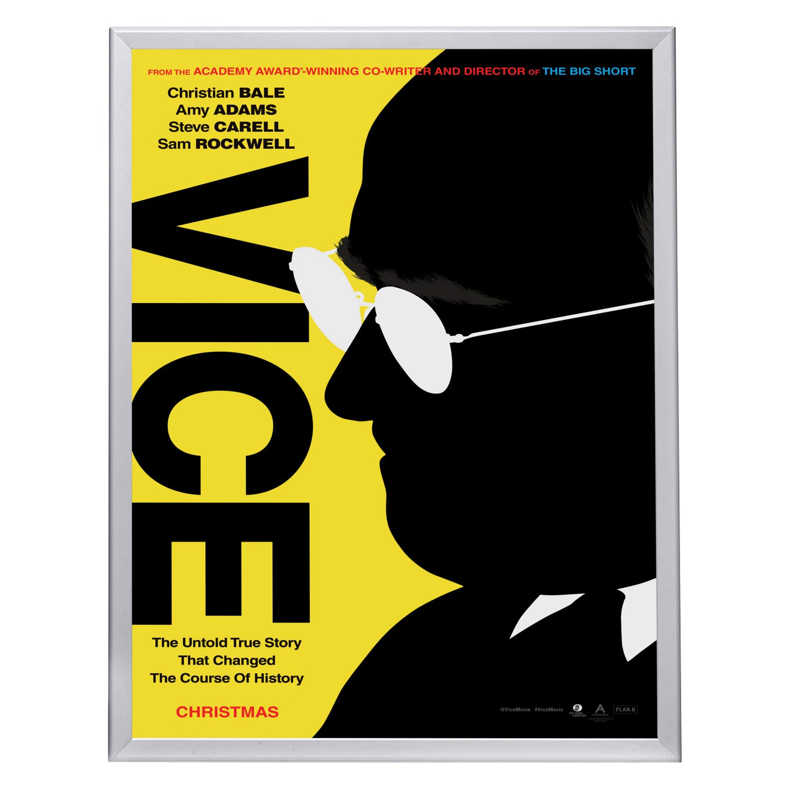 SnapeZo30x40 Inches Silver Snap Frame - 1.25" Profile