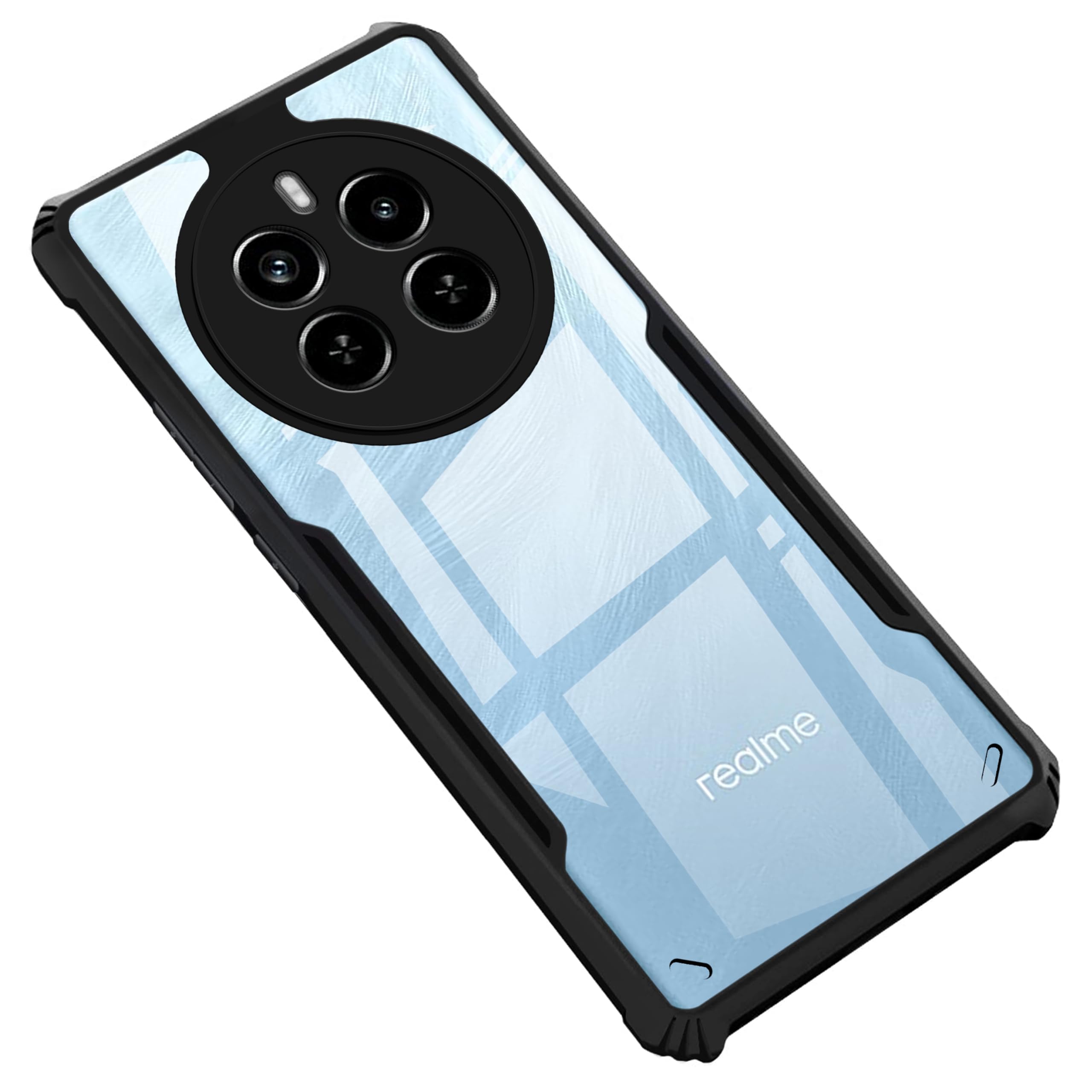 Zapcase Back Case Cover for Realme P1 Pro 5G | Compatible for Realme P1 Pro 5G Back Case Cover | Clear Case with Camera Protection | (TPU + PC | Matte Black) (B0DBLV15X5) Amazon Price History, Amazon Price Tracker
