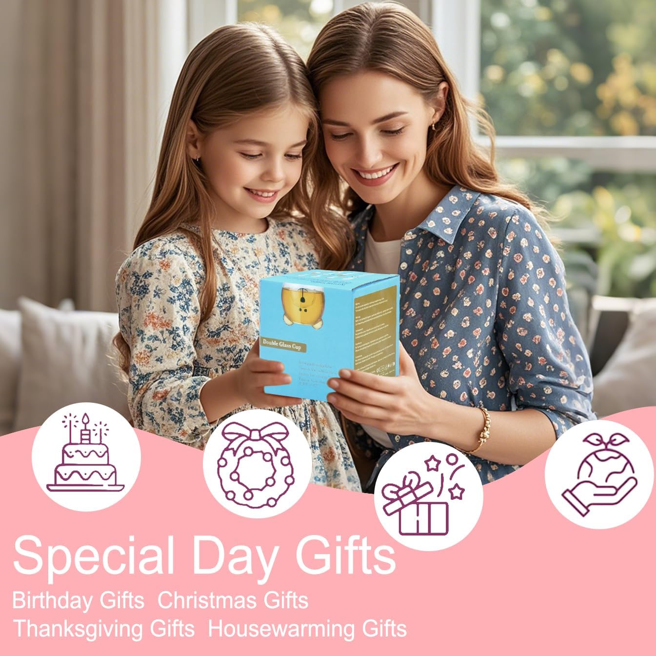 Birthday Gifts for Women Men Cute Capybara Mug Double Walled Coffee Glasses Cups Tea Cappuccino Latte Cup Funny Christmas Gifts Cute Capybara Stuff Gift for Mom Friend Coworker Her Him Home Decor - Image 9