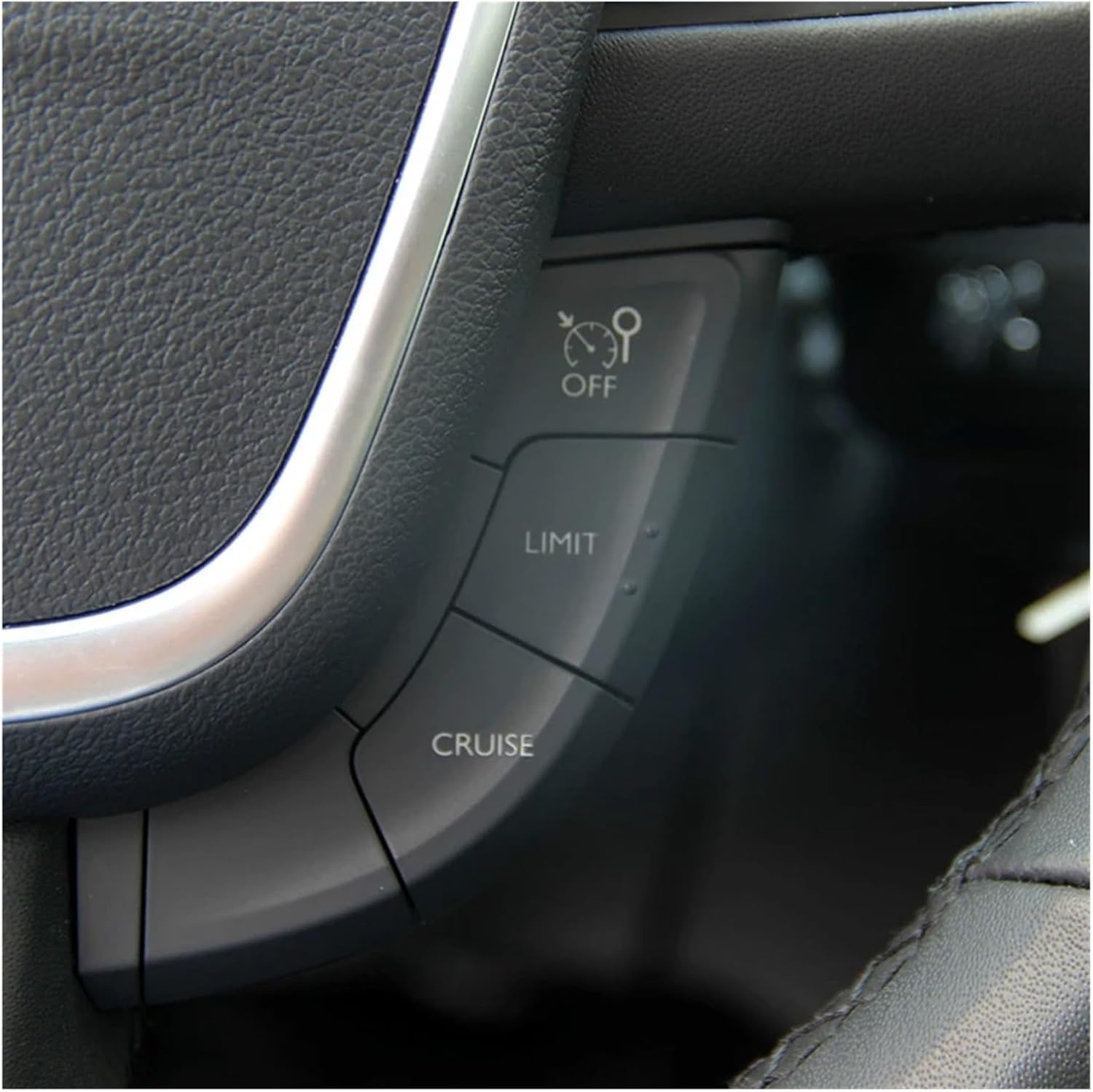 Car Cruise Control Switch Steering Wheel Speed Control Button Switch Compatible with Peugeot 508 408 Citroen C4 C5 C6