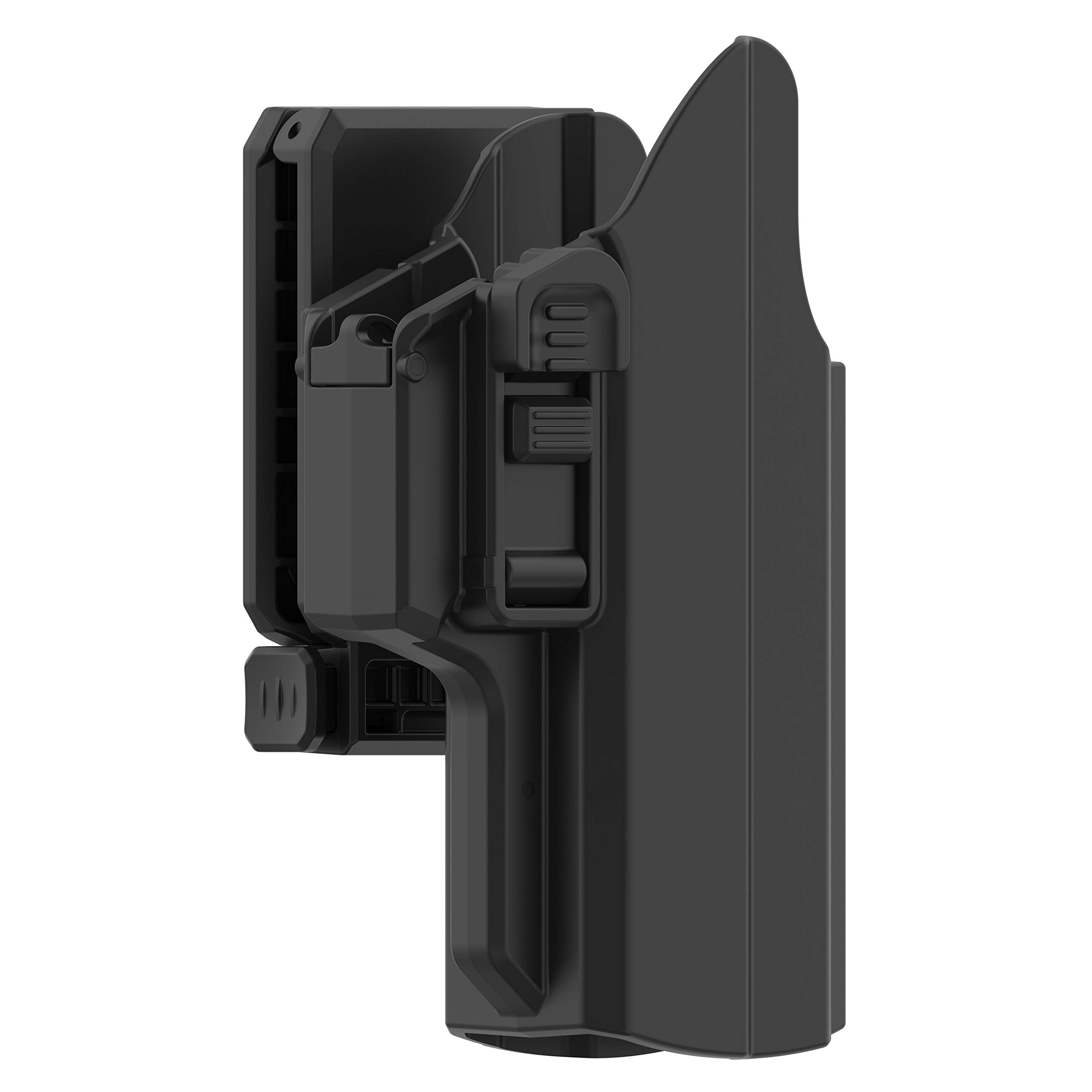 FONDINA RIGIDA SGANCIO RAPIDO PER GLOCK 17/18/26 E M&amp;P40 SGANCIO HGL-B | Abbigliamento Softair | Fondine, Cinture, Tracolle | Armi Antiche San Marino Shop Online