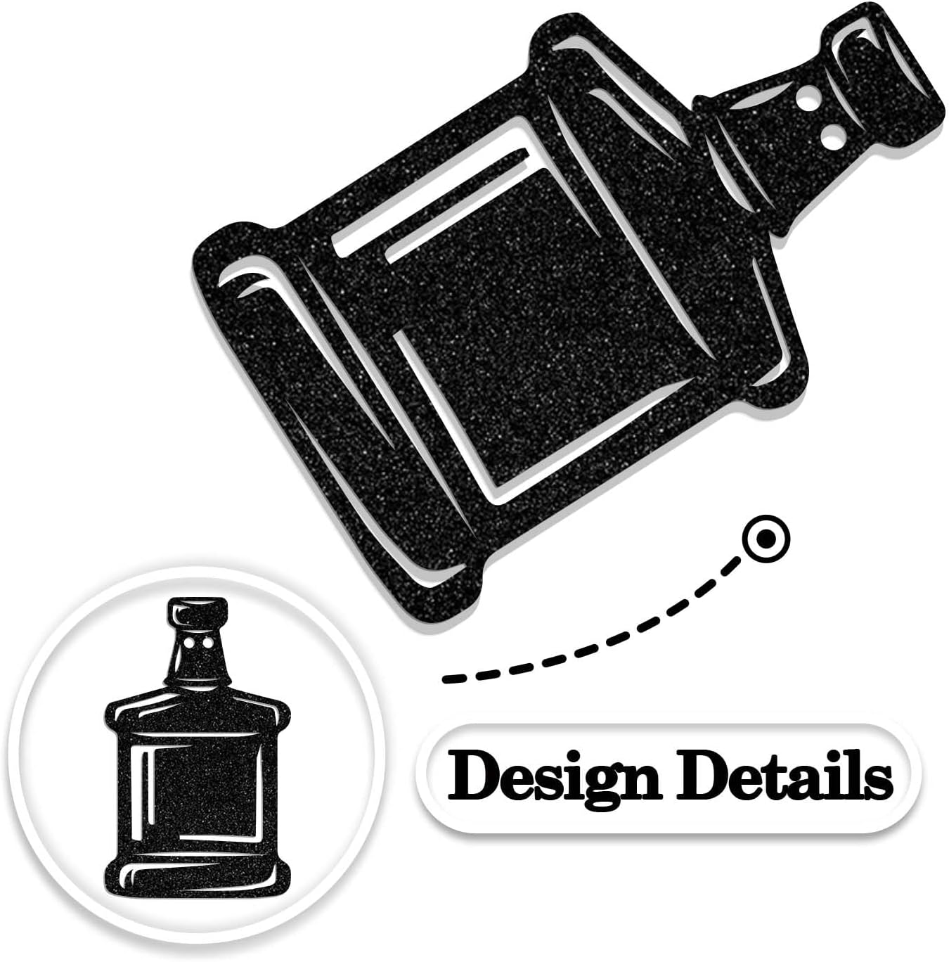 Numbing Station Banner, Whiskey Birthday Party Decorations, Funny Med/Nursing Graduation Decoration Supplies, Funny Party Bar Banner Black Glitter image 5