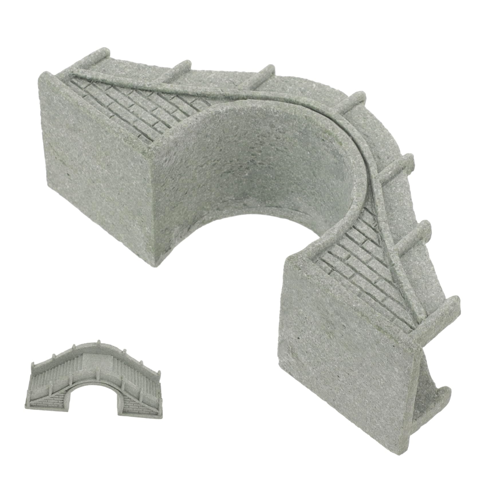 SUPVOX 4 Pezzi Micro Paesaggio Ponte di Pietra - Decorazione Balcone Bonsai Decorativi Decorazioni per acquari Decorazioni da Giardino Ponte Paesaggio paesaggistico a Ponte Resina