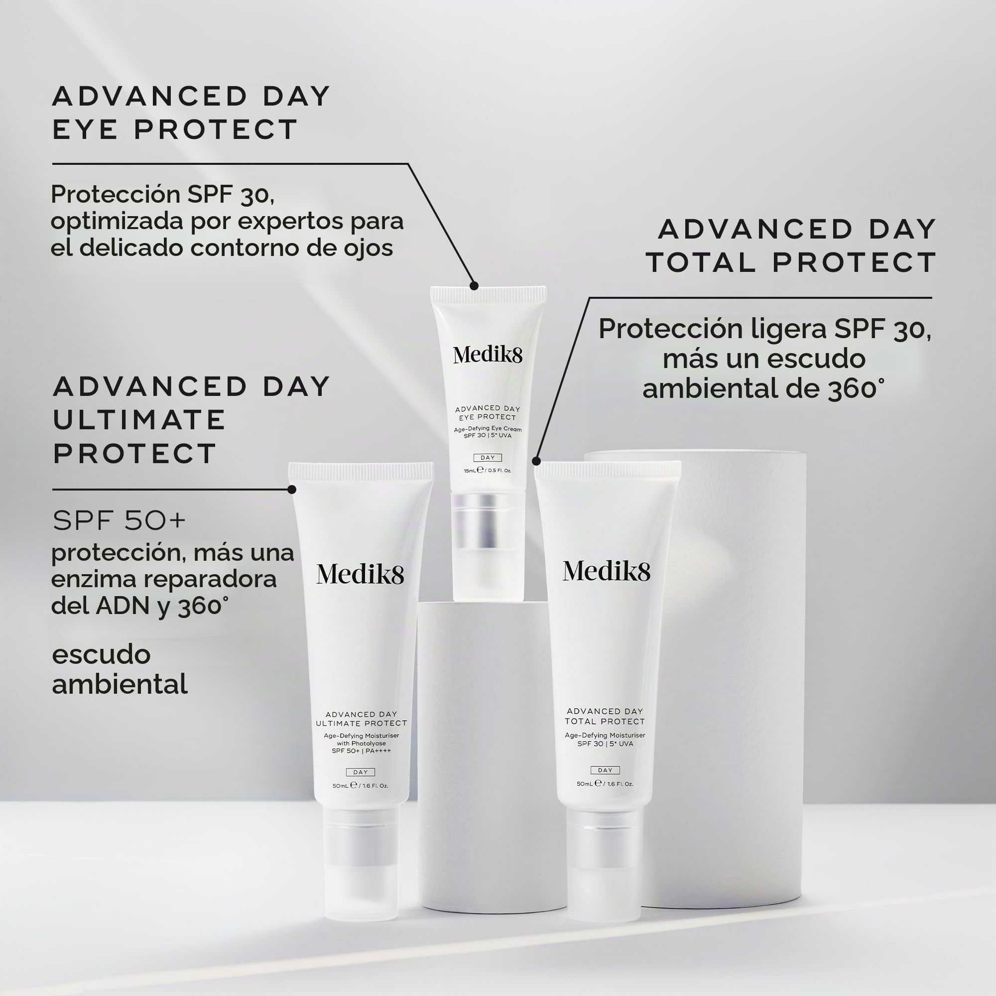 MEDIK8 ADVANCED DAY TOTAL PERFECT HIDRATANTE ANTIENVEJECIMIENTO SPF30 50ML 50ML