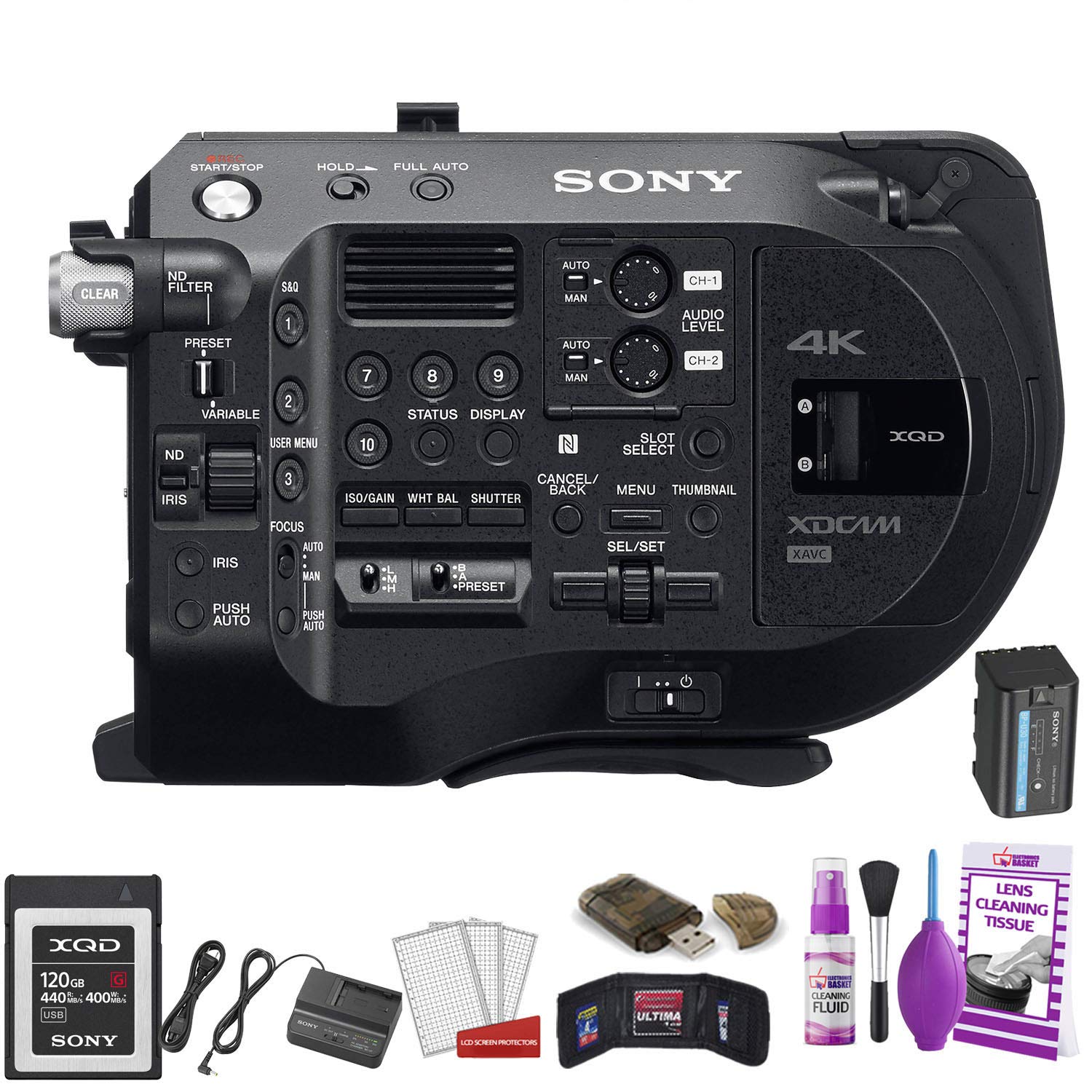 SONY PXW-FS7 カードなどセット シネマ機 Amazon.com : Sony PXW-FS7M2 XDCAM Super 35 Camera System W/ 120GB