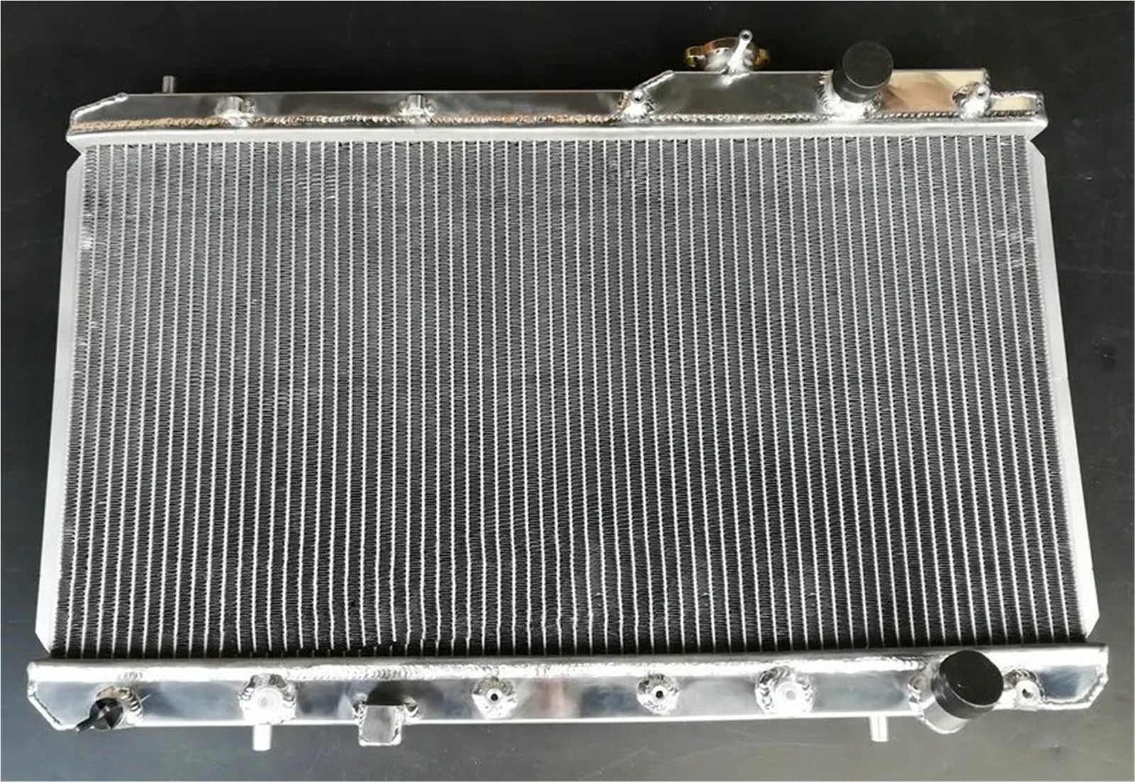Wentylatory chłodnicy silnika samochodowego Pasuje do HONDA CRV CR-V 2.0 L4 4CYL 2.0 L4 1997-2001 98 99 2000 AT aluminiowy CHŁODNICA chłodzenia silnika(Only radiator)