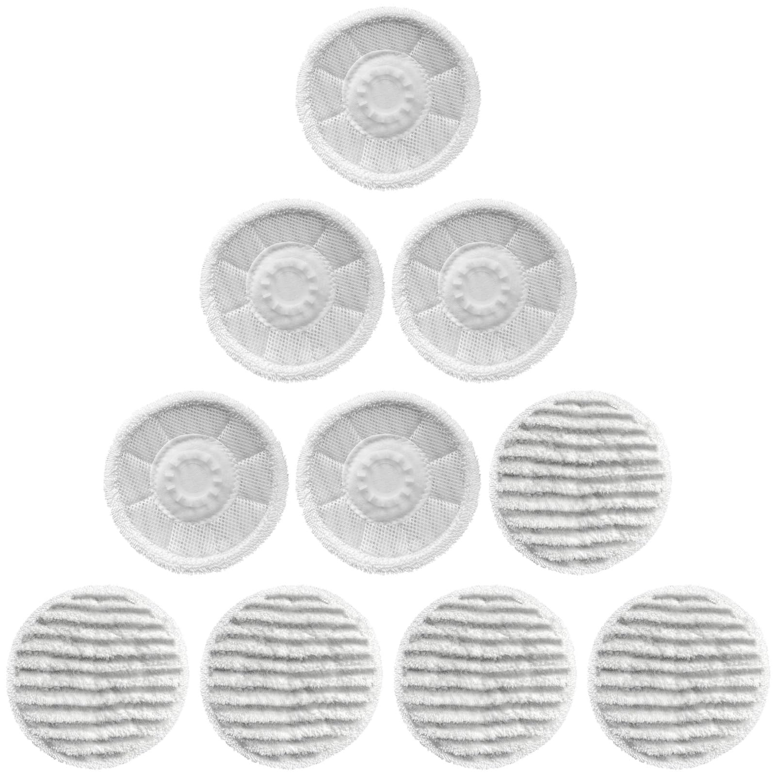 Tampons de rechange en microfibre pour balai vapeur réutilisables