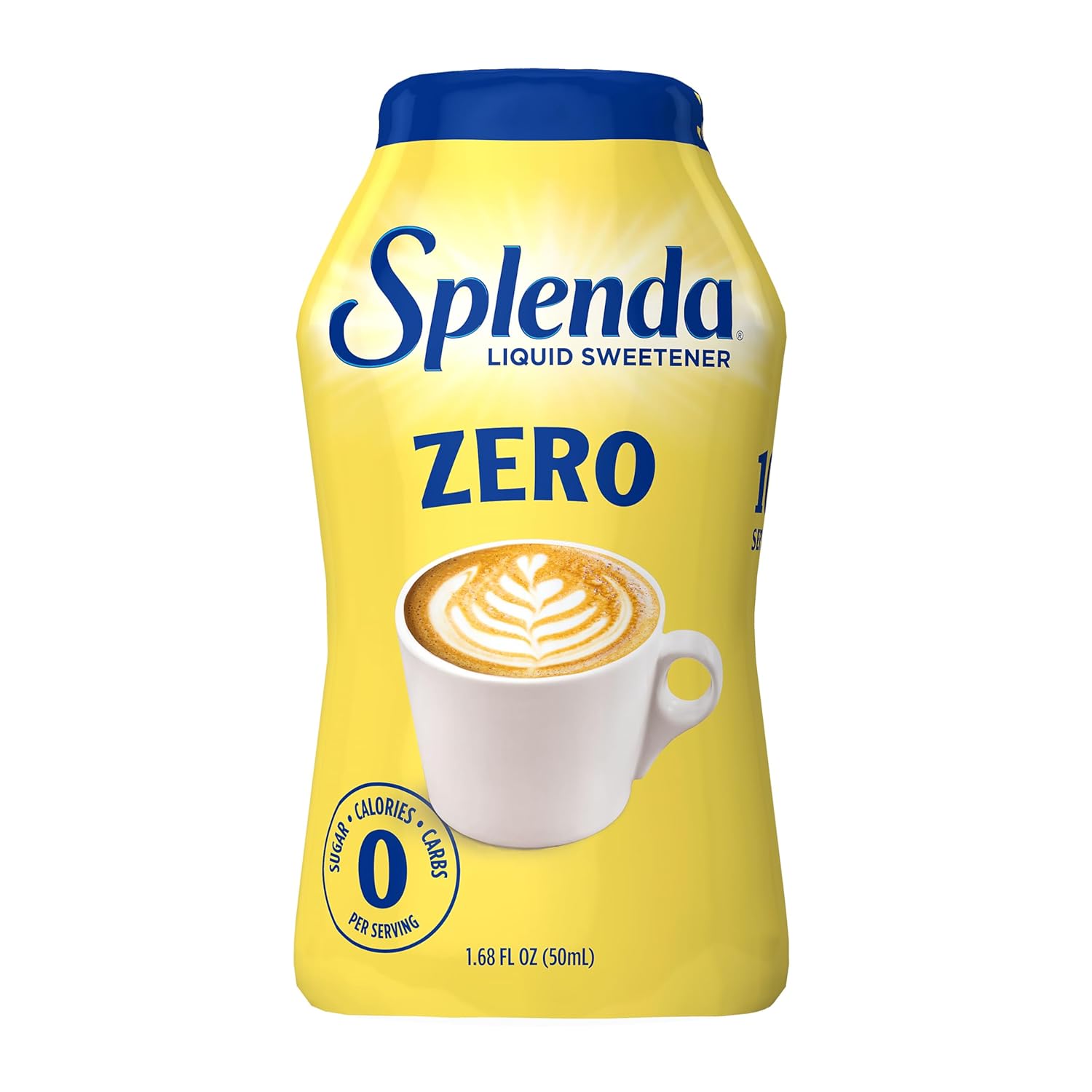 SPLENDA LIQUID Zero Calorie Sweetener drops, 1.68 Ounce Bottle (Pack of 10)