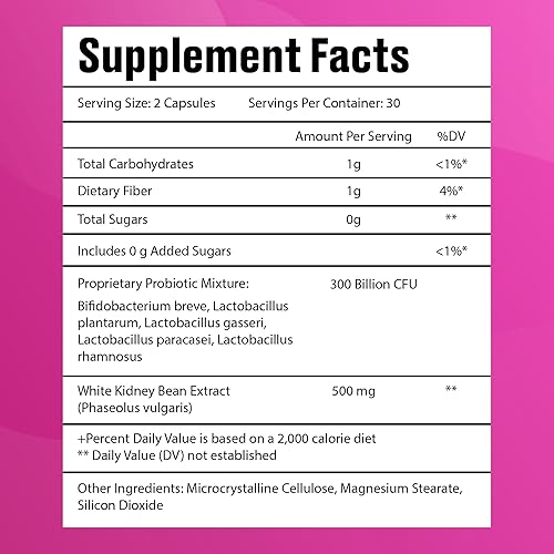 Miniatura 8 de Probióticos para mujeres - Probiótico vaginal para la salud vaginal y el apriete, apoya el equilibrio de los probióticos vaginales con ingredientes