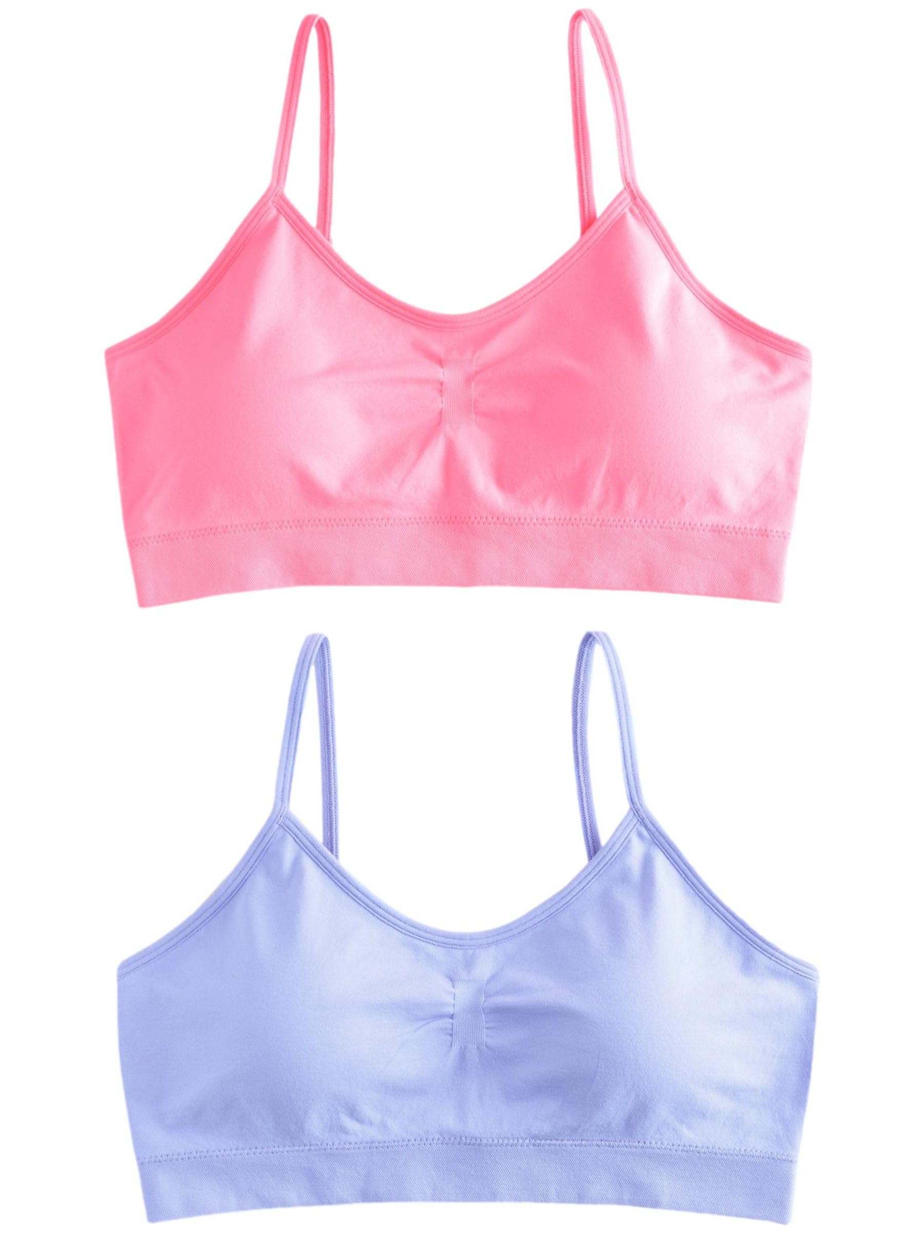 NEXT Mädchen Nahtlose Kurz-Trägertops im 2er-Pack