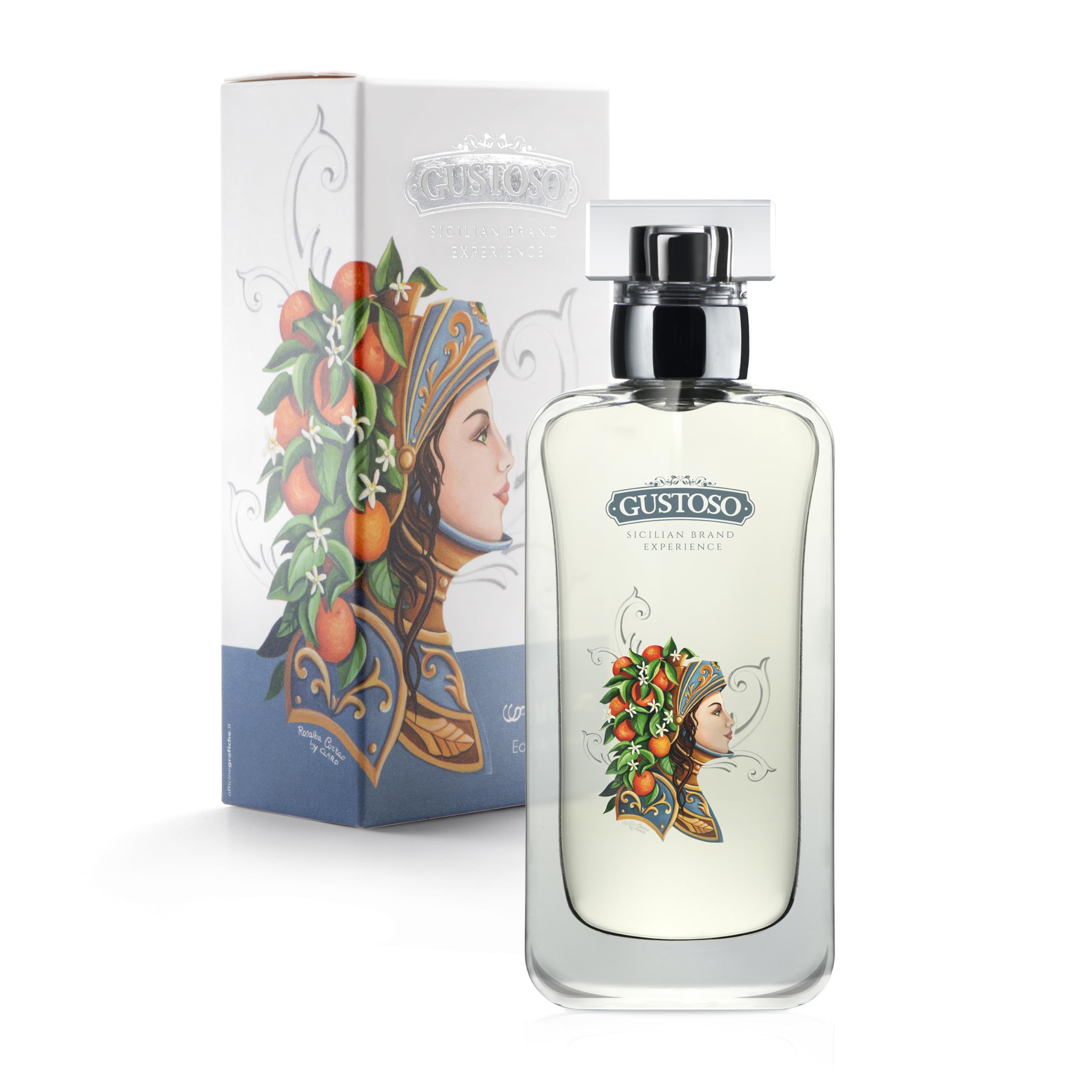 Profumi Zuma Gustoso - Perfume Hombre de Fragancia Cítrica con Notas de Lavanda y Cedro - La Energía de la Naturaleza en un Frasco Elegante - Made in italy (Gustoso Man 50 ml)