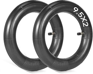 9.5x2 Scooter Inner Tube,9.5 inch Butyl Inner Tube with 18mm Straight Valve Compatible with Niu KQi3 Sport/Pro/Max Electric Scooter