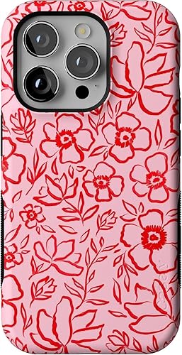 Miniatura 153 de Casely Funda para iPhone 14 Pro | Campo de flores | Floral pastel | Compatible con MagSafe | Diseño protector audaz