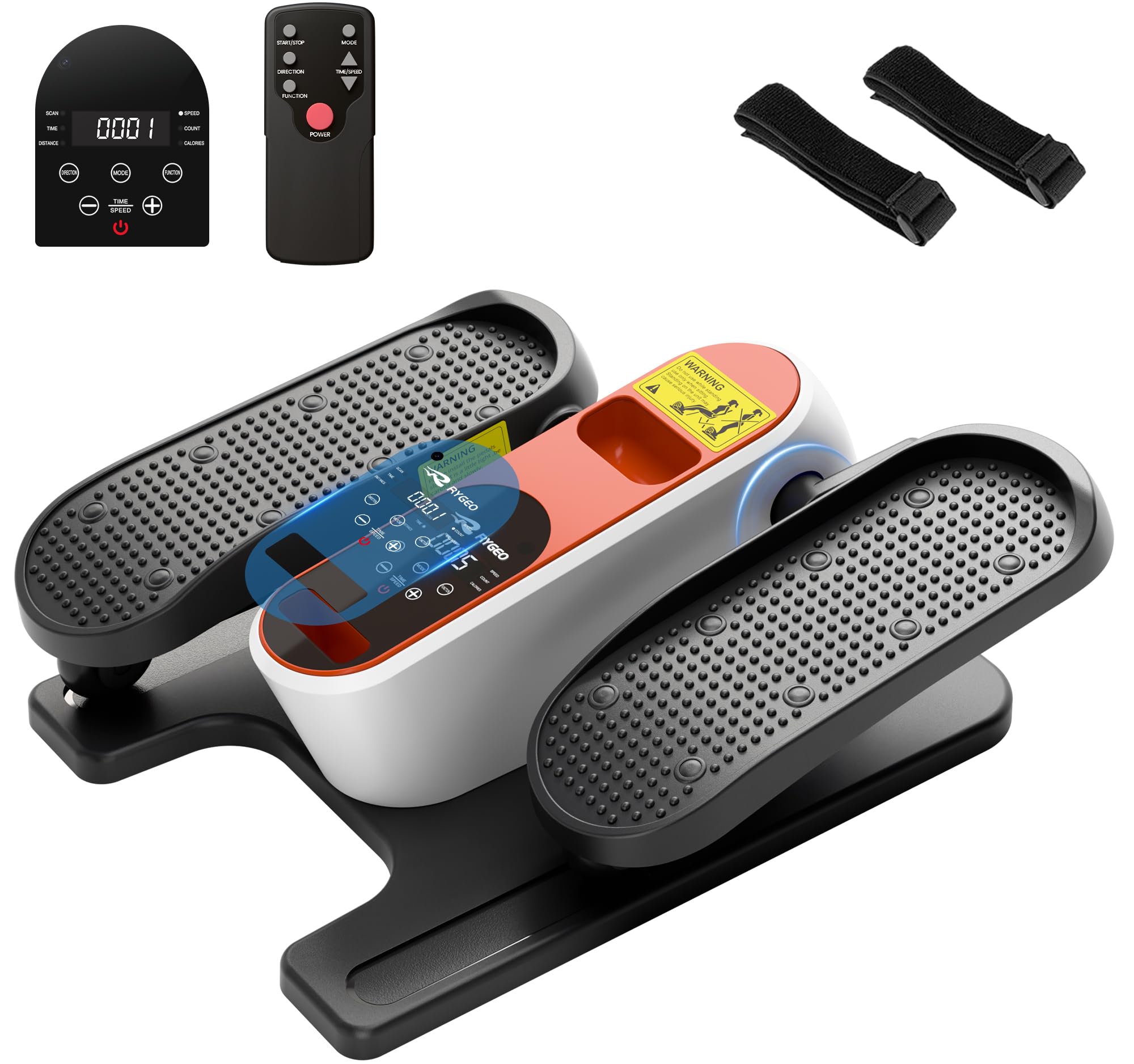 RYGEO Elliptical Leg Exerciser with Electric Seated