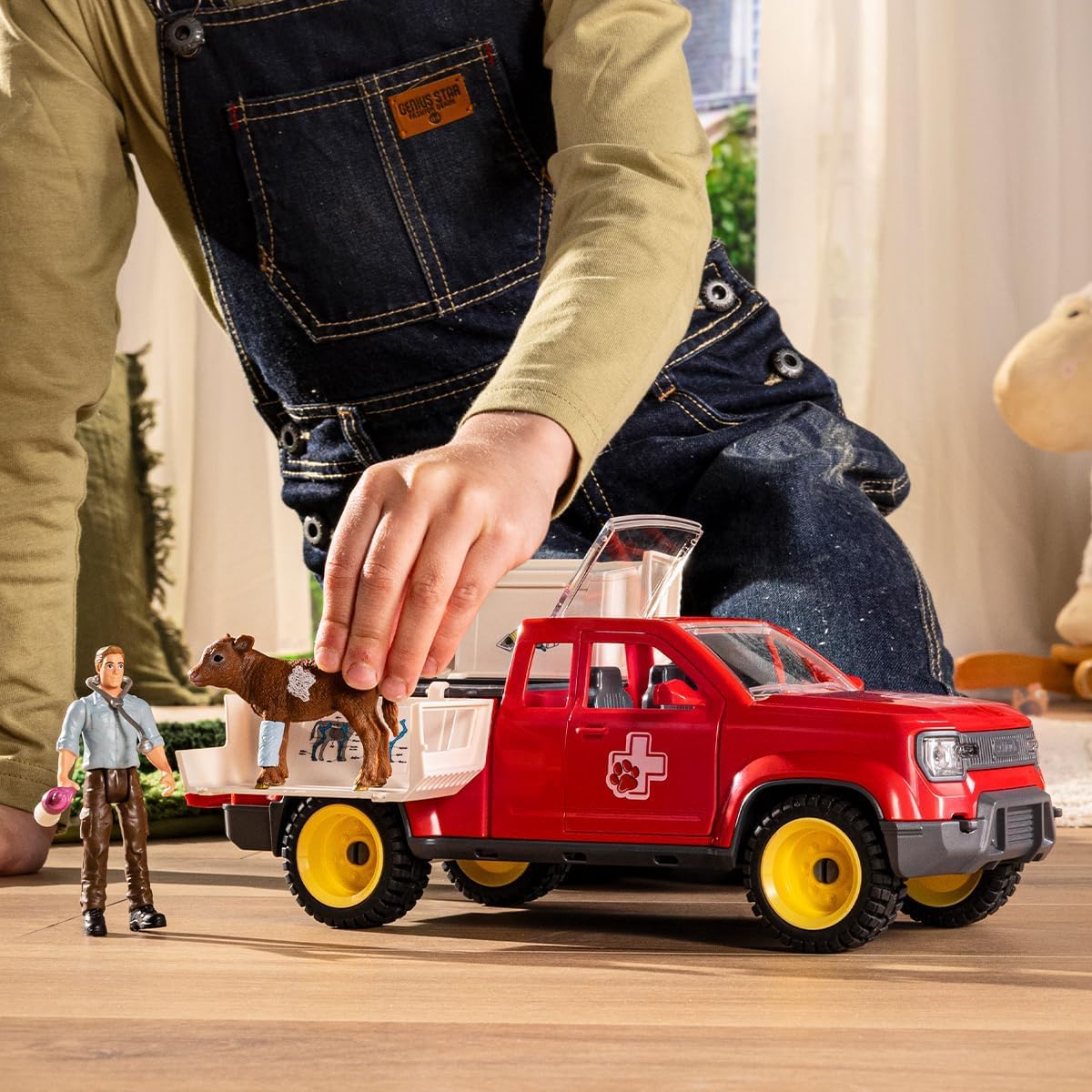 Schleich FARM WORLD | Missione del veterinario nella fattoria 42727