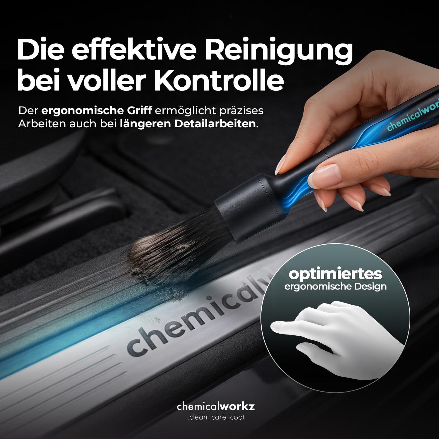 Chemicalworkz® White Soft Detailing zestaw pędzli