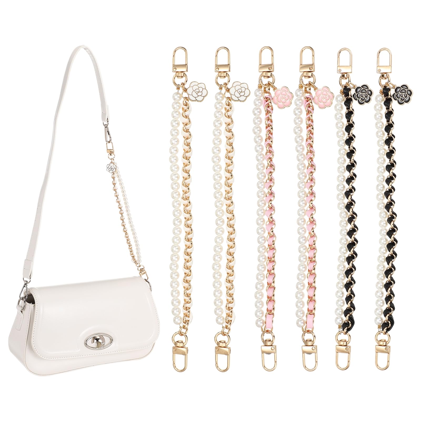Rallonge de sac en perles pour adapter votre pochette de soirée et cabas au quotidien chic