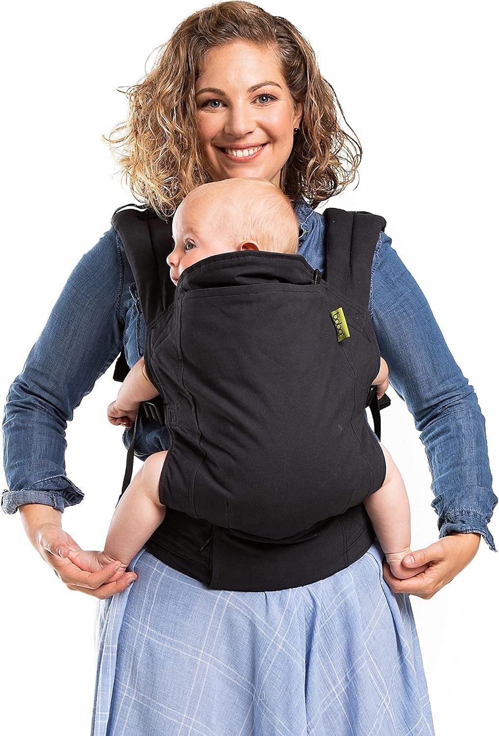 Boba Baby Carrier - Backpack or Front Pack Baby Sling for 7 lb Infants and Toddlers Up to 45 Pounds (Vintage Navy) — view 10