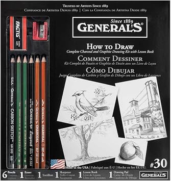 General Pencil How To Draw Kit 30GP,Assorted