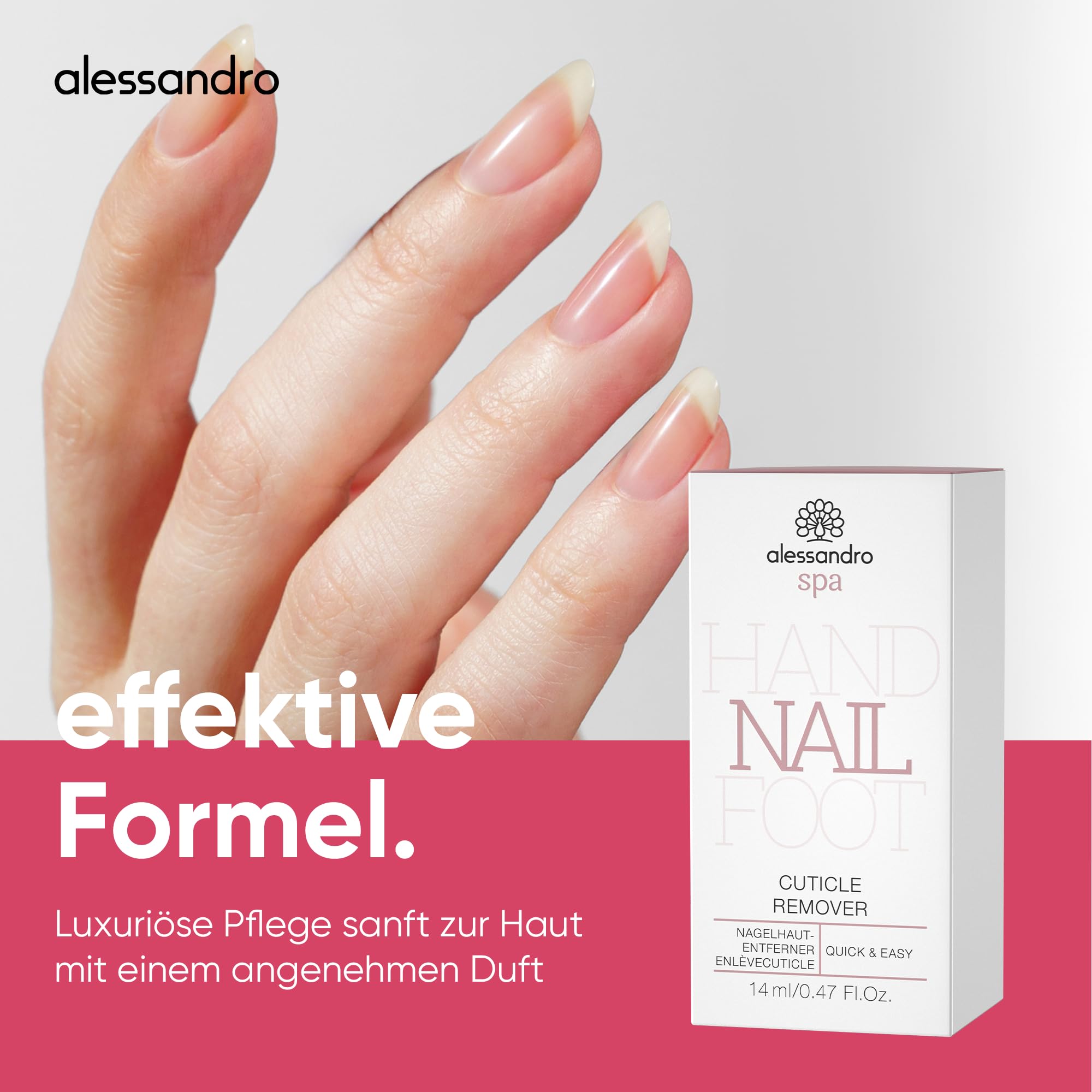 Alessandro Spa szybkie i łatwe usuwanie skórek z paznokci, 14 ml