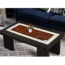 Heart Home Wooden Design PVC Table Runner
