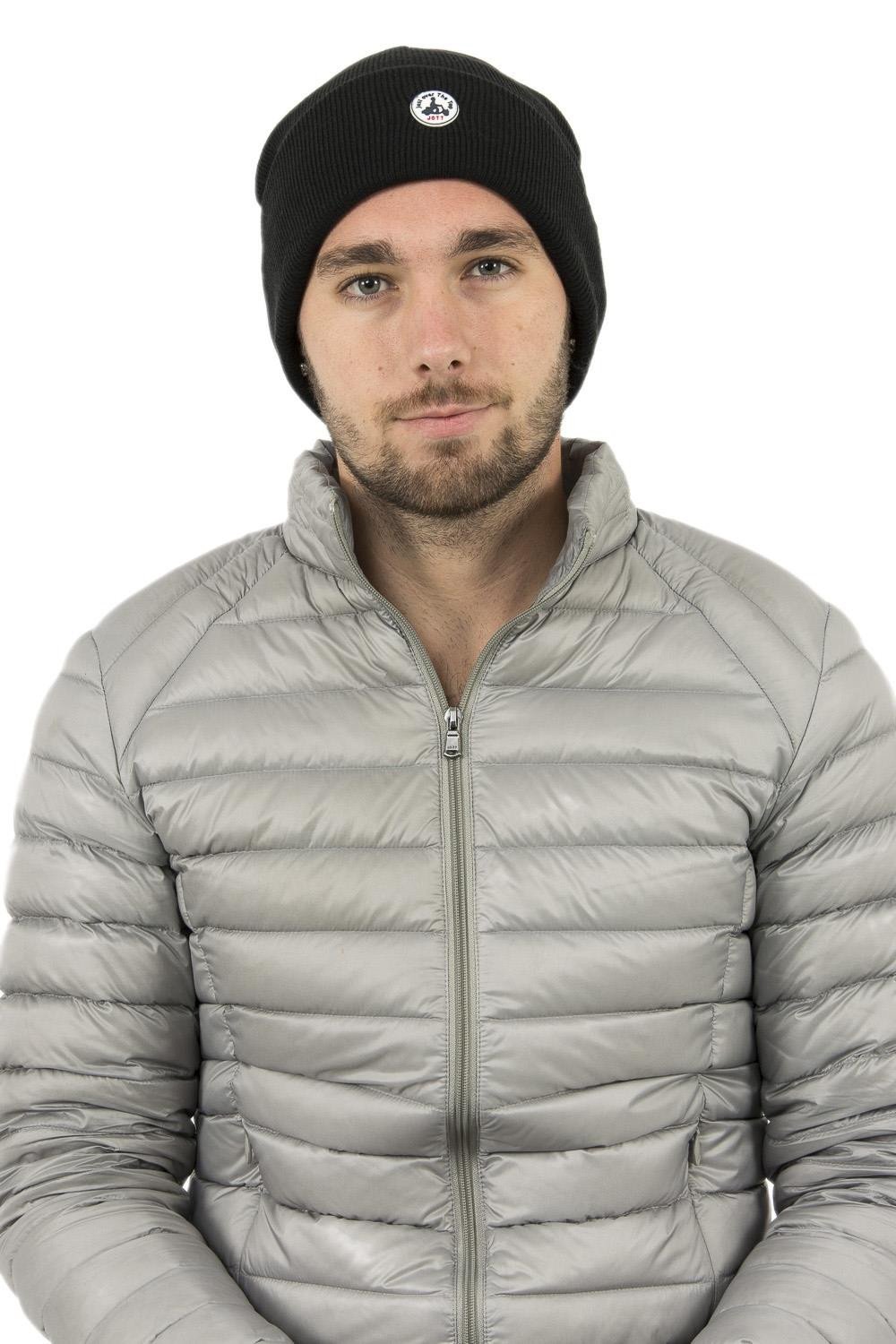 Gorro JOTT Jim negro de lana tejida y gorros de invierno casuales 2