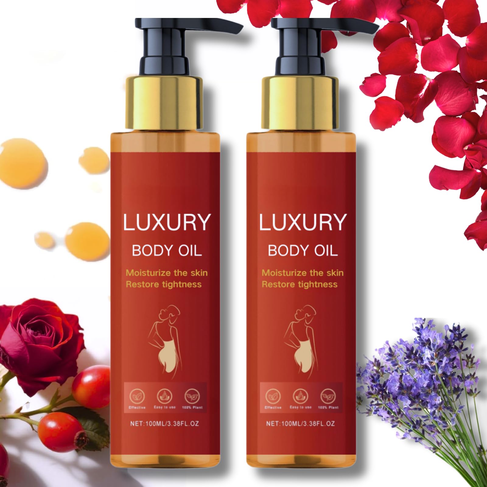 Glow Remedy Oil Skin Tightening & Deep Moisturizing, Magic Oil for Sagging Skin