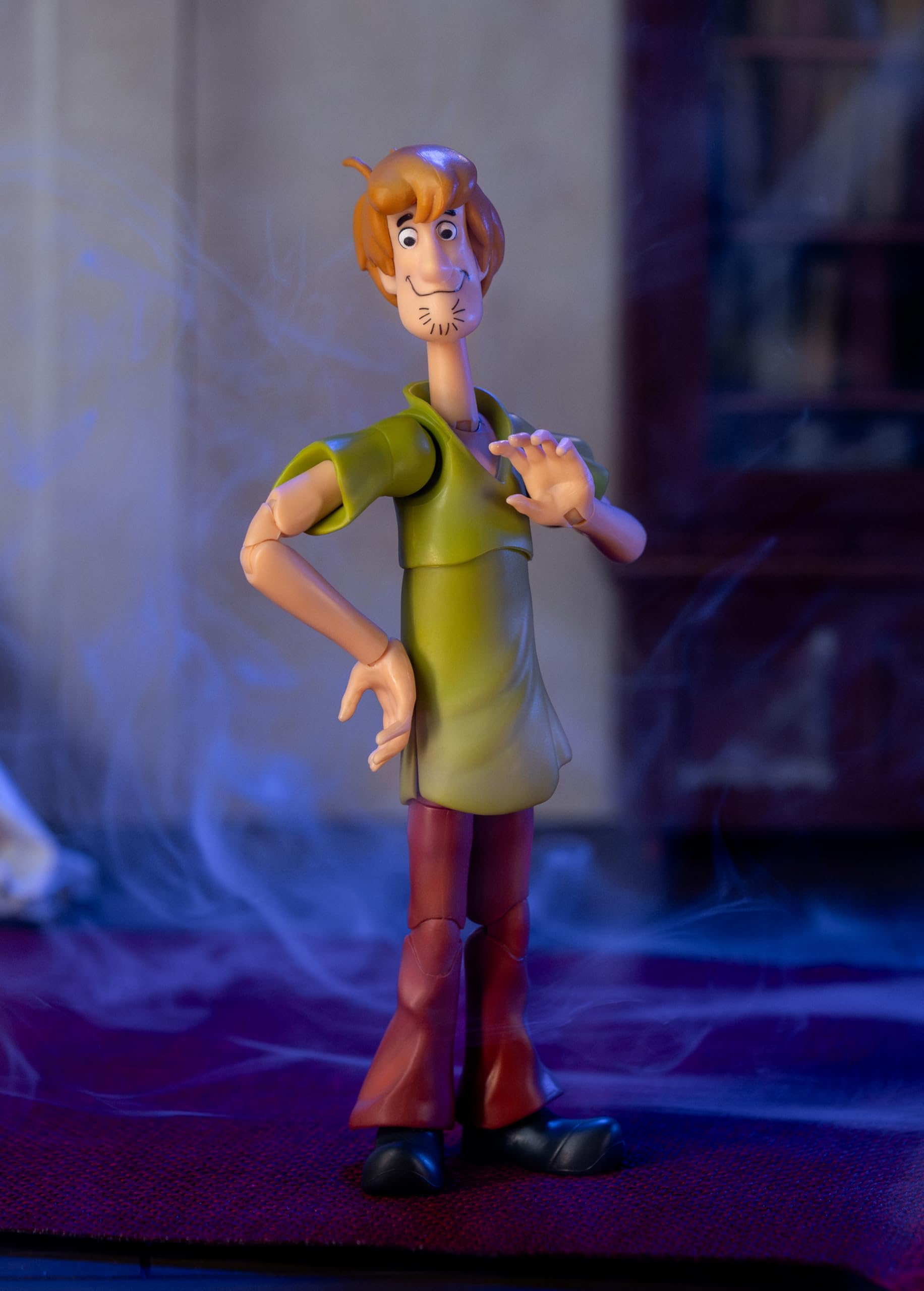 Jada Scooby-Doo! Wave 1 - Figura de acción Peluda - Juguetes de Escala 1:12-6 Pulgadas de Alto, Totalmente articulado, Embalaje de coleccionista