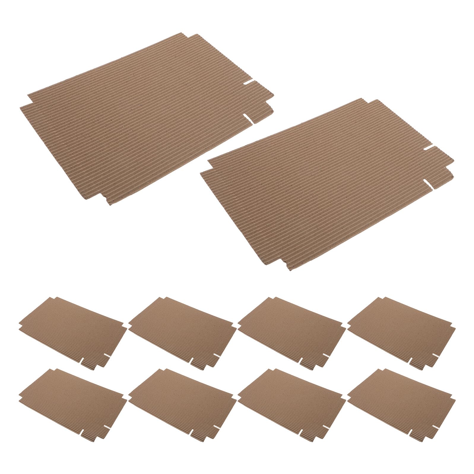 Didiseaon Rivestimento Ondulato in Carta per Terrario per Rettili 100 Pezzi 31x21 Cm, Substrato Assorbente per Habitat di Lucertole Serpenti Tartarughe, Fondo Igienico e Traspirante