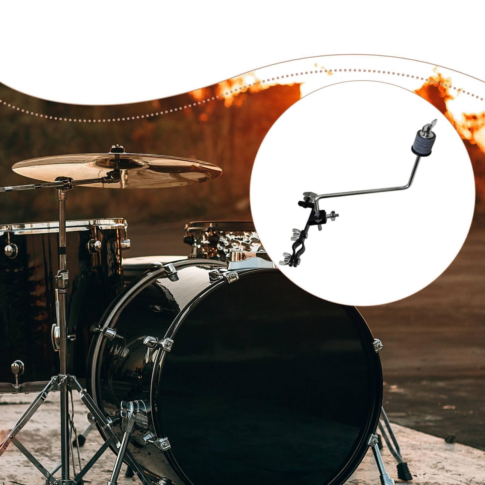 Accessoires pour Rallonges de Pieds de Cymbales, Pièces de Rechange pour Supports de Charleston, Pince pour Instrument, Support de Cymbale, avec Clip D'expansion