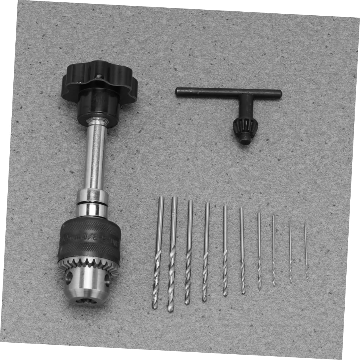 Operitacx 3 Pezzi Set di perforazione fabbricazione trapano a mano attrezzo taglio Forniture consegnato punte per gioielleria fare la produzione di gioielli per trapano Black