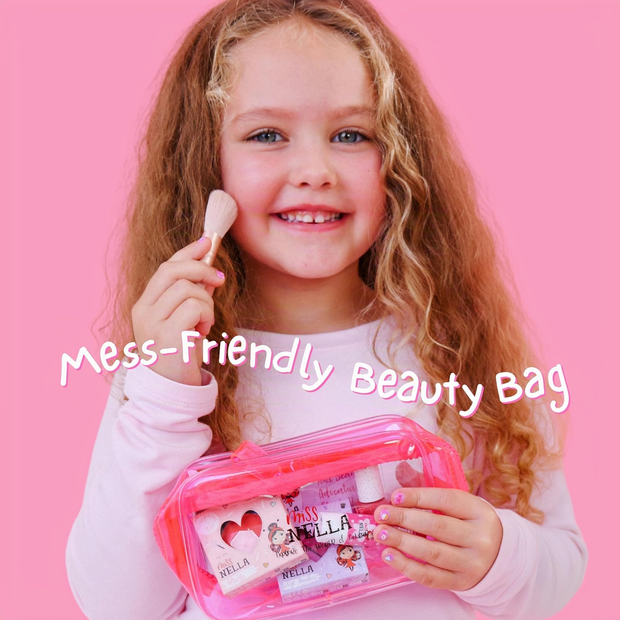 Miss Nella Festliche Picks Make-up-Tasche für Mädchen, Spielzeug für Kinder, zum Verkleiden wie Mumie…