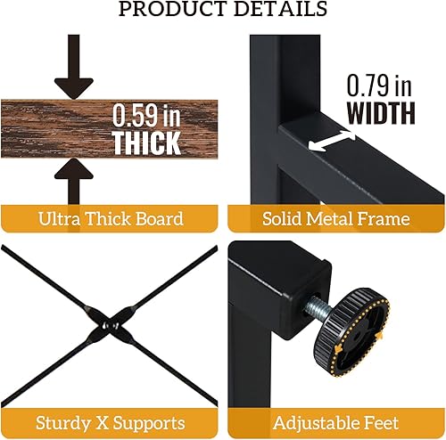 Miniatura 6 de KRAFO - Organizador de armario de doble barra de 87.4 pulgadas, estantes altos independientes de 3 niveles, estantes de ropa, estantería de