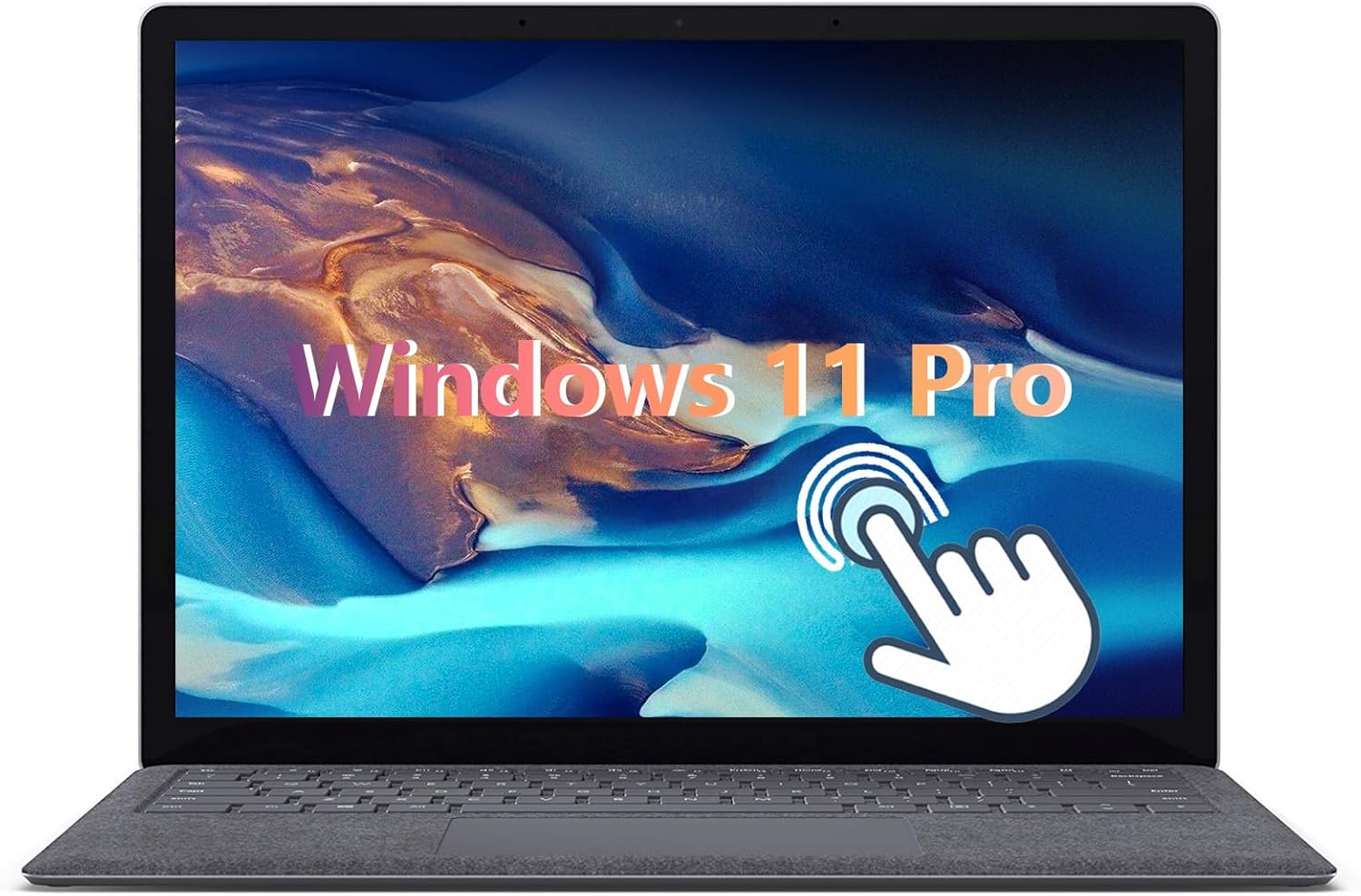 Microsoft Surface Laptop 3, Windows 11 Pro, 13.5" Touchscreen Notebook, Core i5-1035G7, 8GB RAM, 256 GB SSD, Backlit Keyboard, 2256×1504 Display, CAM, WiFi (Renewed)